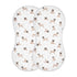 KICPOAY Muslin Baby Burp Cloths, Cute Pug Puppy Dogs Muslin Baby Rags Comfy