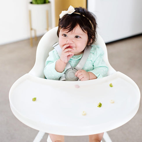 Boon Grub Extra Tall High Chair Tray - Easy Clean, White