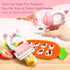 3-24 3 2-Pack Baby Fruit Food Feeder Pacifier - Fresh Food Feeder, Infant Fruit Teething Teether Toy for Months, Pcs