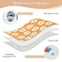 siphylline 52" 34" Orange Cute Polar Bears White Extra Large Resuable Potty Training Pee Pad Highly Absorbent Diaper