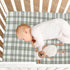 Vdsrup 39 27 5In Crib Sheets for Boys Girl Green Plaid Neutral Mini Crib Mattress Sheets Fitted, Watercolor Toddler