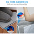 Elbow Set, 1.5 inch JJGoo Bath Kneeler with Rest Pad Kneeling Pad Mat for Bathtub - Gray