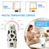 GENTLE BOTTLE Travel,150W 17.5oz Portable Bottle Warmer for Fast Heating and Charging Large Capacity& Extended Battery