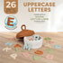 26 3+, Set, JoyCat Silicone Alphabet Magnetic Letters, Uppercase ABC Fridge Magnets for Kids Preschool Learning