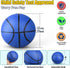 7 INCH Mini Basketball Toys for Indoor Over Door Hoops, Soft 7" Rubber Basketball for Toddler Beach Outdoor Play (5 PCS