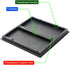 Magnetic Travel Chess Set with Folding Board - Educational Toys for Kids and Adults, 2 Players