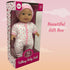 12 Inch Talking Baby Dolls for 3 Year Old Girls, Soft Body Interactive Doll That Can Talk & Sing
