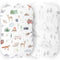 Pobibaby - 2 Pack Premium Bassinet Sheets for Standard Bassinets - Ultra-Soft