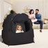 Pack Mengersi Blackout Tent for and Play, Crib Blackout Cover Baby Sleep Pod Sleep Travel Crib Tent,Canopy Cover