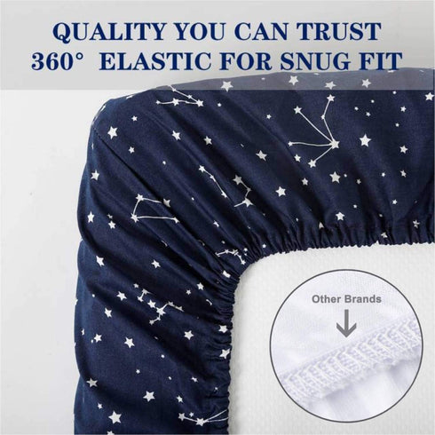 2 Pack, 32"/34''x16 Changing Pad Cover Comfort Fleece Changing Table Cover Boys Girls, Ultra Soft Breathable Changing