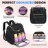 aocrin Backpack, 4 1 Backpacks, Diaper Bag in Convertible Baby Travel Diaper Bag with Changing Pad Diaper bag, Baby Bag