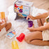 3+ Melissa & Doug Thirst Quencher Wooden Drink Dispenser with Juice Inserts, Ice Cubes & Play Kitchen Accessories