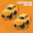 2 3 4 5 6 7 Sets Magickidz Construction Race Car Toy for Kids - Includes Engineering Jeeps, Birthday Gifts for Year Old