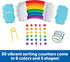 Learning Resources Rainbow Sorting Set, 37 Pieces Educational Toys for Ages 3+, Fine Motor Skills and Sorting