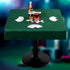 Included(Green,34 34 4 Inch) Frienda Game Table Cover Felt Game Tablecover Folding Tablecloth for Card for Playing