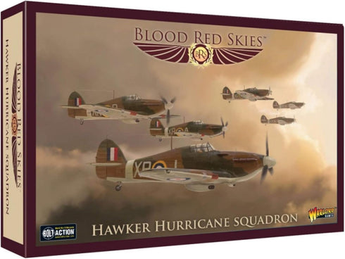 Blood Red Skies Hawker Hurricane Squadron, 1:200 WWII Mass Air Combat War Game