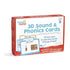 hand2mind 3D Sound and Phonics Cards, Phonemic Awareness Flash Cards for Kindergarten, Speech Therapy Toys
