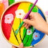 Yarlung Set of 20 Spill-Proof Paint Cups, Kids Painting Tools with Brushes and Lids for Watercolor, Acrylic Crafts
