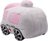 Soft Plush Ambulance Stuffed Car Toy, Cute White Truck Plushie, Excellent Gifts for Kids or Birthday Party (10.6 Inches)
