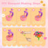 Cretargio Set, 3-12, 3 4 5 6 7 8 9 10+ Fabric Bouquet Toys Include Extra Accessories Arts and Crafts for Kids Ages DIY