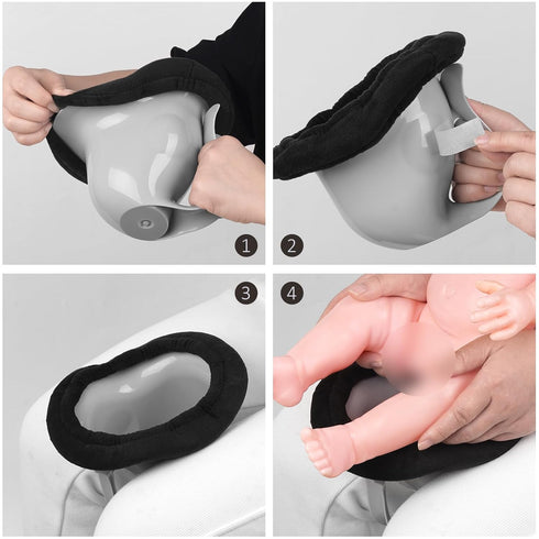 Ihaapsi Communication; Newborn Baby Potty- the Diaper-Free Solution for Indoor & Outdoor Elimination Cute Fish Design