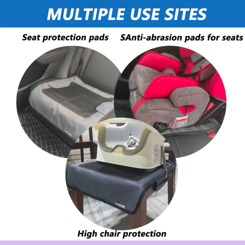 JOOLIO B&S Extra Large Booster Chair Protector Cover,Dining High Chair Seat Cover Protect Booster Chair Cover,Non-Slip