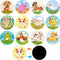 PCTCSHQ 36 Pcs Potty Training Stickers You Pee on Toilet Reveal Stickers 12