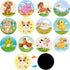PCTCSHQ 36 Pcs Potty Training Stickers You Pee on Toilet Reveal Stickers 12
