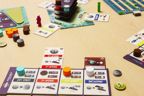 Ludonova 12+, 1-2 45 Flatiron Board Game - Build The Iconic New York Skyscraper! Architectural Strategy Game, Fun