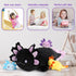 MaoGoLan 4Pcs Giant Axolotl Plush Set, 23.5" Ultra Soft Stuffed Animals with 3 Babies, Gift for Kids & Teens