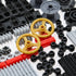 270pcs Technic-Parts Gears-Axle-Pin-Connector - Compatible with Lego-Technic, Wheels Link Chain Gear Rack Steering