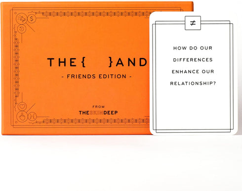 {THE AND} Friends Edition - Conversation Starters to Make Friends Your Best Friends - Fun Getting to Know You Card Game