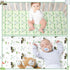2 Pack 52'' 28'' Set CroBlissful Golf Baby Crib Fitted Sheet x Stretchy Neutral Fitted Crib Mattress Sheet Baby Bedding