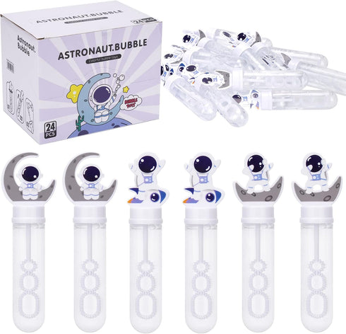 HouseHold Server Space Party Favors Astronaut Bubble Wands for Kids Outer Space Themed Galaxy