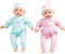 Melissa & Doug Mine to Love Twins Luke & Lucy - 15” Light Skin-Tone Baby Dolls