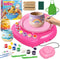 Weilim Pottery Wheel for Kids Complete DIY Pottery Painting Kit, Arts and Crafts