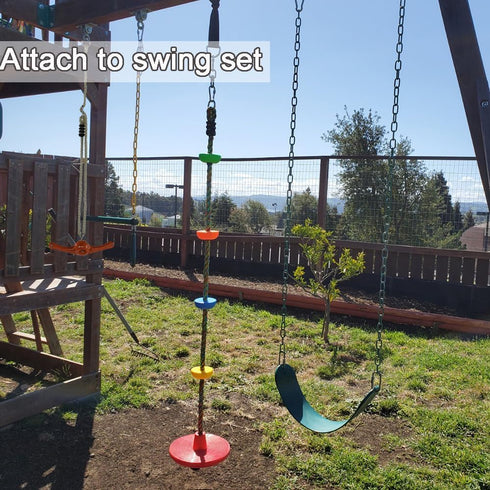 360 Swing Spins - Spinner Swing for Boys Girls Indoor Outdoor Twister Activity, Flip Toy for Teens Exercise, Build Kids