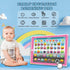 Wenbeier Kids Tablet Learning Pad, Toddler Tablet with ABC Word Song Music for Educational Preschool Boys & Girls