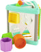 Infantino Activity Triangle & Shape Sorter with 4 Shapes, Bendy Bars, Maze Tracks for Infants & Toddlers 6M+