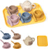 Tea Party Set for Toddlers, Silicone Play Tea Set for Girls and