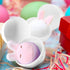 HSLCGF 24 Pack 3.5 Inch Plastic Easter Eggs Large Empty Eggs Bulk Fillable for Easter Theme Party Favor Basket Stuffers