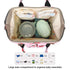 Yusudan Backpack Strawberry Diaper Bag for Baby Girls, Mom Waterproof Large Nappy Bags for Women