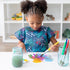 3-7 Bumkins Short Sleeve Smock, Toddler Reusable Waterproof Bib for Girls and Boys Ages Years, Junior Childrens, Kids