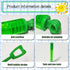 20 Pack Mini Bubble Wand Bulk Bubbles Party Favors in 10 Colors for Kids, Goodie Bags Filler