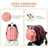 Backpack 3 1 Backpack mommy GurZinn Diaper Bag with Changing Station Portable in Multifunction Travel bag Stroller Pink
