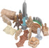 FOSA Miniature Ancient Buildings Toys, 17PCS Mini Around The World City Miniatures for Diorama Projects