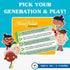 Joy for All Trivial Pursuit Generations - Trivia Game for Seniors with Easy to Read Cards