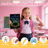 Glochin 2 Pack 8.5 inch, 3-8 LCD Writing Tablet for Kids, Erasable and Reusable Toddler Doodle Board in Ideal