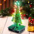 Adeept 3D Christmas Tree LED DIY Kits - 7 Color Flash RGB Circuit Electronic Assemble - STEM Project for Teens