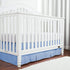Linens Limited 100% 800 Count (28" 52") 14" Box Pleated Crib Bed Skirt Premium Cotton Thread Nursery Crib Toddler